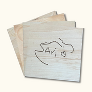 Handwritten Signature Coasters