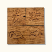 Handwritten Signature Coasters