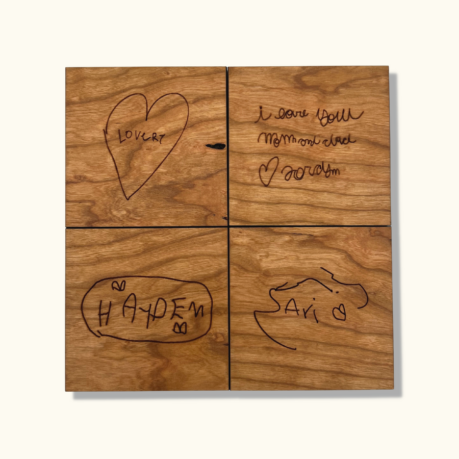 Handwritten Signature Coasters