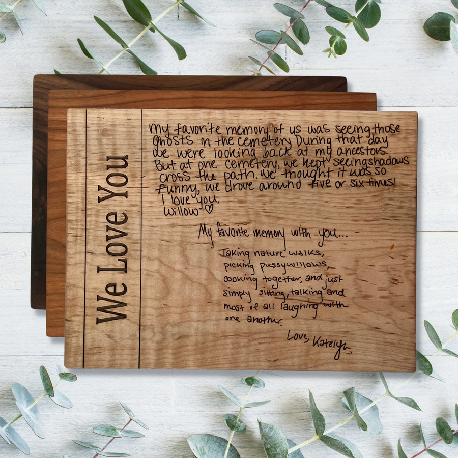 Handwritten Love Notes Board